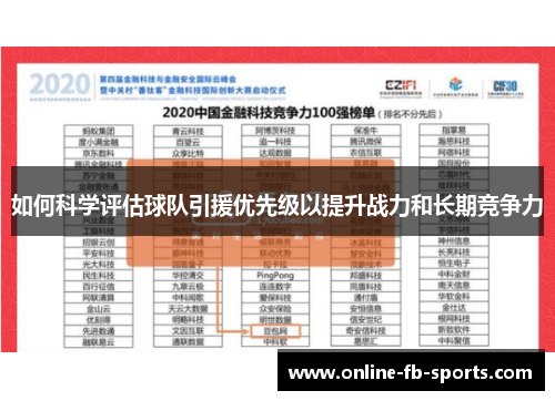 如何科学评估球队引援优先级以提升战力和长期竞争力