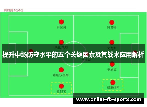 提升中场防守水平的五个关键因素及其战术应用解析